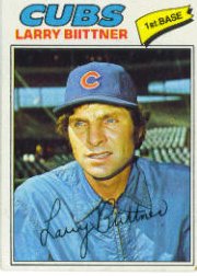 1977 Topps Baseball Cards      064      Larry Biittner